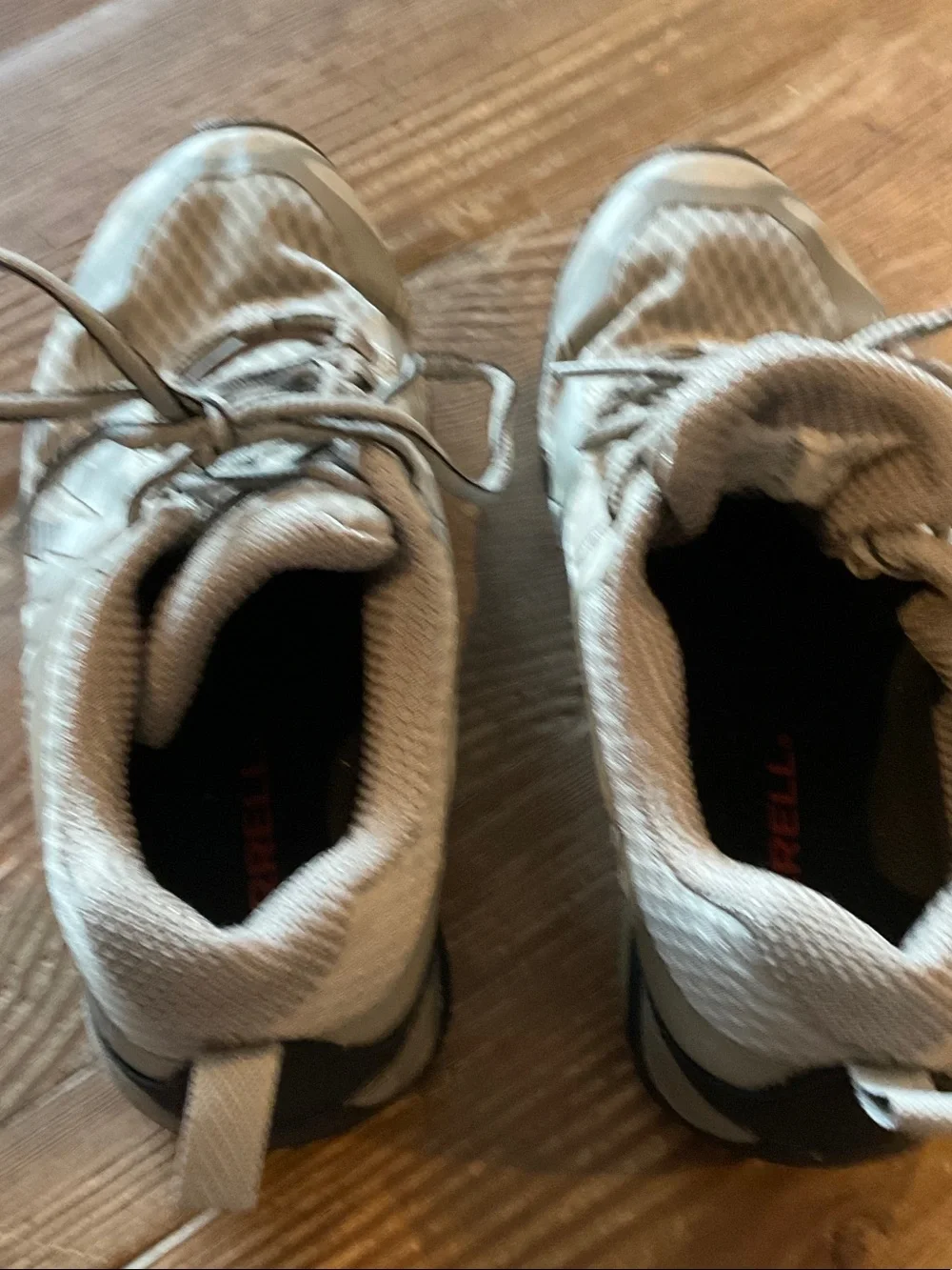 Merrell Light Green Hiking/Trail Sneakers